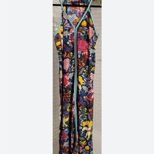 America & Beyond Colorful Women's Maxi Dress